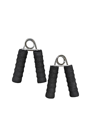 Siyah Başlangıç Seviye Süngerli El Yayı -bilek Güreşi - Kademeli Spor - Antrenman - Kas Geliştirme - Kol Kası - Egzersiz - Fitness Yayı - Kondisyon-spor-bilek