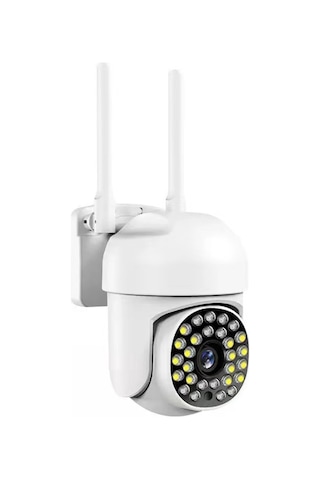 Hombey Beyaz Kablosuz 1080p A13 Güvenlik Kamerası - Hareket Algılama, Ir Gece Görüşü, İki Yönlü Konuşma, Uygulama Kontrolü, Usb Besleme