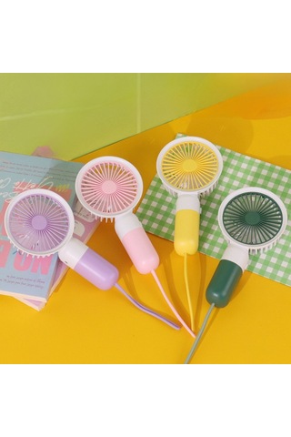 Glr Tech Dd8023 Ev-ofis-okul Mini Boy Fan - Sarı
