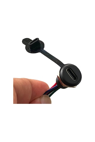 Ic-266t-2 Pano Tip Type-c Şase Dişi Soket 5p Şarj + Data