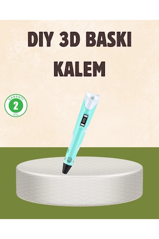 Abs Pla Filament Destekli 3d Yazıcı Kalem