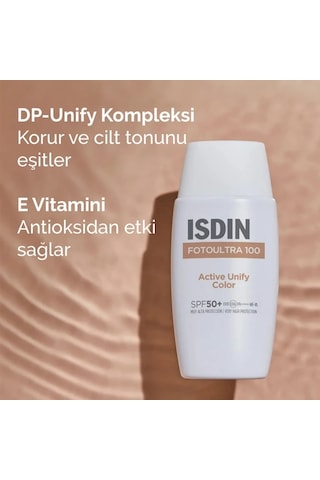 Isdin Fotoultra 100 Active Unify Fusion Fluid Color Spf50+ 50 ML
