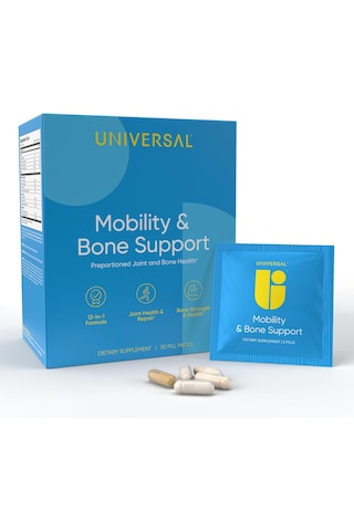 Universal U Mobility & Bone Joint & Cartilage Multivitamin Collagen Turmeric Glucosamine Chondroitin Msm 30 Packs