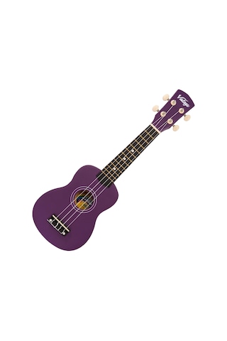 Vintage Laka Rainbow Soprano Ukulele - Violet