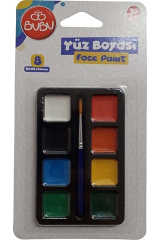 Yüz Boyası 8li Tablet Bu-bu