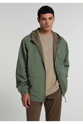 Colin's Colins Loose Fit Düz Astarlı Fermuarlı Erkek Yeşil Yağmurluk Cl1081715 Q1.v1 Kha Haki