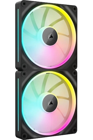 Corsaır İcue Lınk Lx140 Rgb 140mm Pwm Siyah İkili Kasa Fanı -