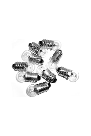 Fener Ampül Mini 2.5 Volt Vidalı 50lik Paket