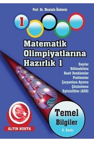 Altın Nokta Yayınları Matematik Olimpiyatlarına Hazırlık-1. 2. Ve 3. Kitap 3 Kitap