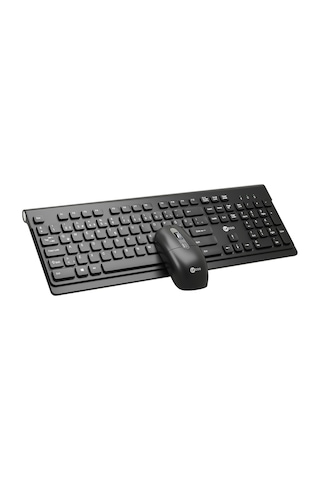 Lecoo KW203 Kablosuz Türkçe Q Klavye & Mouse Set