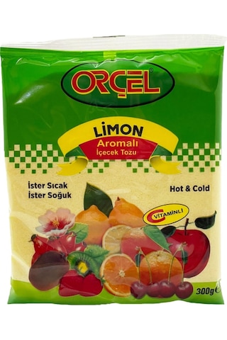 Orçel Limon Aromalı Toz İçecek 300 G
