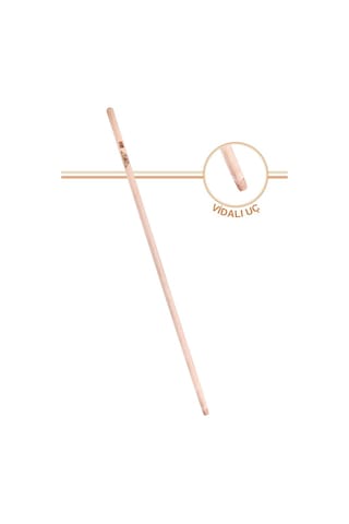 Vidalı Ağaç Sap 120 Cm Ft730, Çekpas Sopası Paspas Fırça Faraş Süpürge Mop Sapı Standart Vidalı Uç