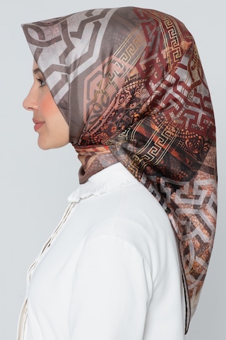 Armine İpek Eşarp 8245d Twill Nostalji -01