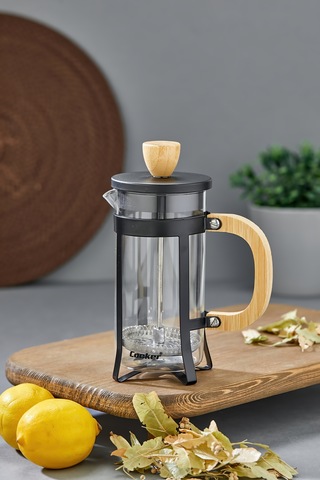 Cooker 350 Ml Cam French Press Siyah