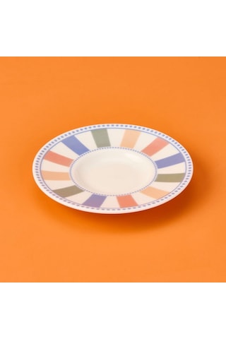 Evidea Kitchen Colourful Çay Tabağı - Renkli - 13 Cm Renkli Çok Renkli