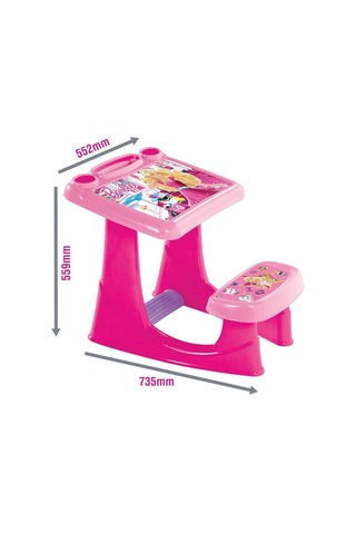 03049 Barbie Çalışma Masası Çok Renkli