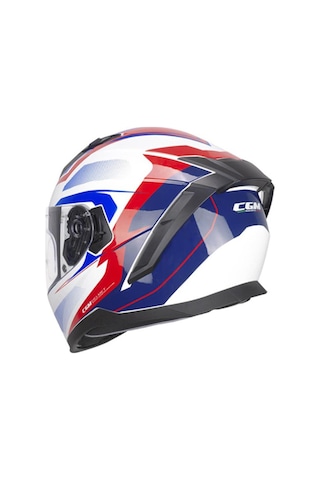 Cgm 311G Blast Sport Kapalı Kask Beyaz Mavi