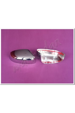 Woc Chrome Ford Focus Krom Ayna Kapağı 2011-2018 2 Parça Abs Krom