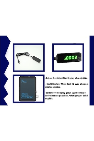 Next Minix Cool Hd Mini Kumanda Alıcı Gözü