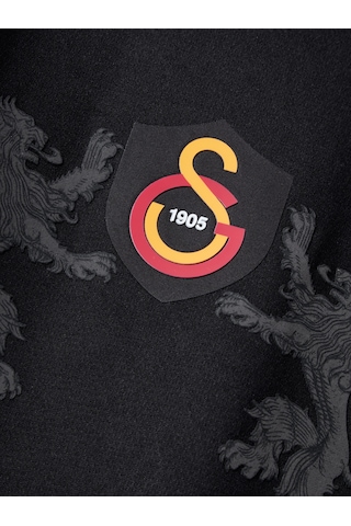 Gsstore Galatasaray Match Day Aslanlı T-shirt E251318 Siyah