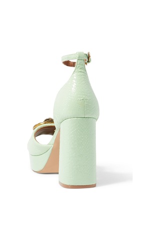 Kurt Geiger Chelsea Platform Topuklu Ayakkabı - Açık/pastel Yeşil