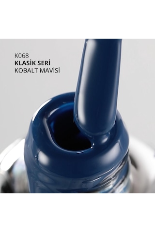 Kalıcı Oje K068, Gece Mavisi, 10 Ml Diğer