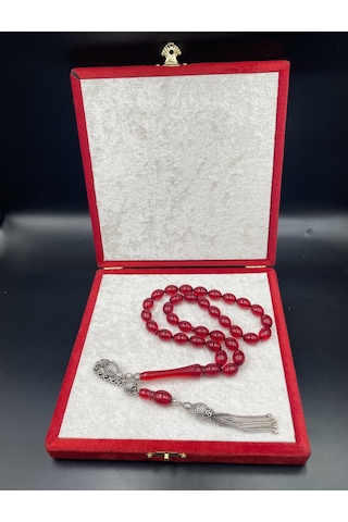 Sülün İmameli Arma Kesim Ateş Kehribar Tespih 12x9 Mm 925 Ayar Gümüş Sülün İmameli Arma Kesim Ateş Kehribar Tespih 12x9 Mm 925 Ayar Gümüş