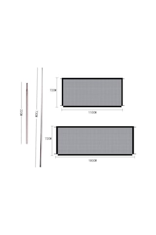 Jialan Evcil Hayvan Bariyer Ağı, Bebek Güvenlik Kapısı File