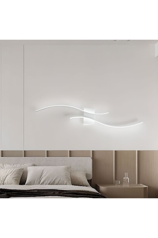 Kıvrım Kıvrım Model Led Beyaz Işık Ultra Power Led Avize Y