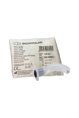 1 numara Oral Airway Bıçakçılar REF: 90000601