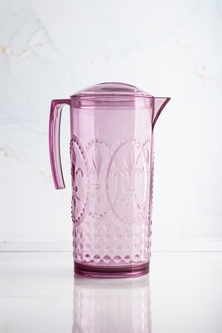 Akrilik Magic 2.3 L Mürdüm Sürahi ( Cam Değildir )