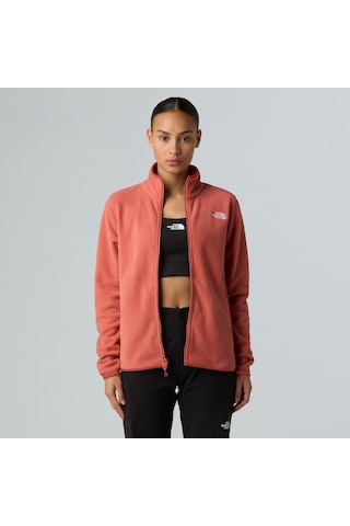 The North Face Kadın Glacier Tam Fermuarlı Polar Nf0a8d2fbou1 Şampanya