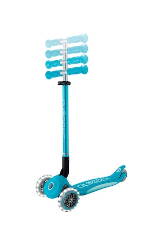Globber Elite Deluxe Işıklı Scooter - Mavi
