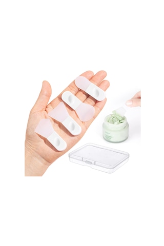 4 Adet Mini Spatula Maske Fırçası- Kolay Sürülebilir