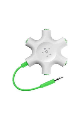 Belkin Rockstar Kulaklık Çoklayıcı Kablo 5 Kat Jak Dağıtıcısı, 3