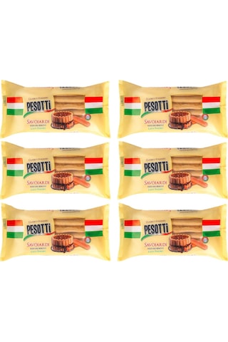 Pesotti Kedi Dili Bisküvi 200 Gr X 6 Adet