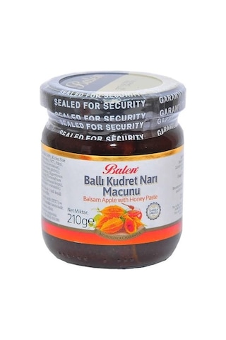 Balen Ballı Kudret Narı Macunu 210 gr Damla Sakızlı Kudretnarı