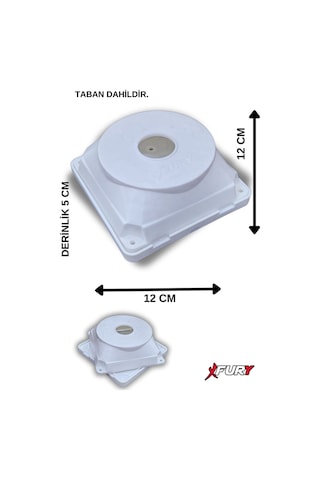 Fury 50 Li Güvenlik Kamerası Montaj Buatı Ve Alt Kapağı A Kalite Güvenlik Kamera Sistemleri