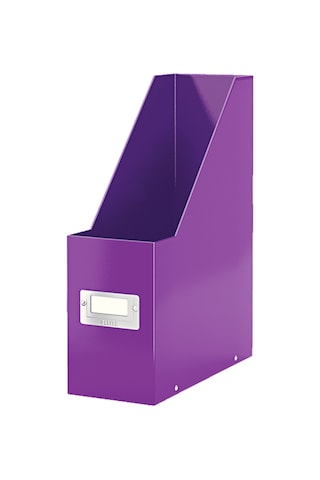 Leitz Wow C&s Karton Kutu Klasör Metalik Mor 60470062