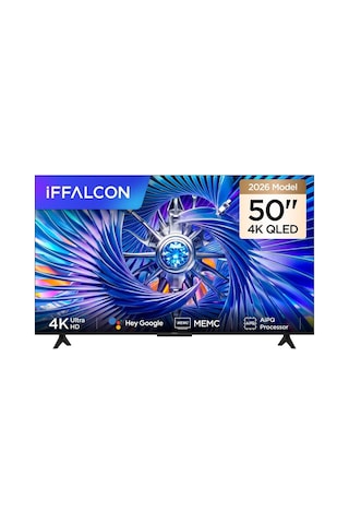 iFFALCON 50U65A Pro 50" 127 Ekran Uydu Alıcılı 4K Ultra HD QLED Google TV