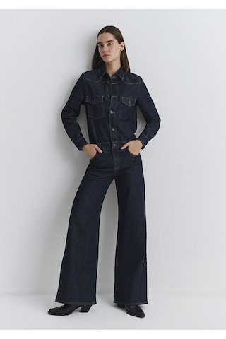 Mavi - Sylvie Classic Denim Koyu Mavi Jean Tulum 1011018-91362 Lacivert