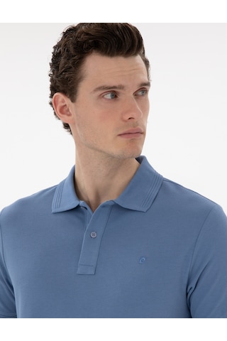 Pierre Cardin Erkek Mavi Tişört Basic 50302561-vr036 Mavi