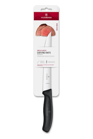 Victorinox 6.8103.18b 18cm Siyah Doğrama Bıçağı, Blisterli Paket