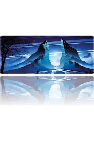 Helixsun Mouse Pad Büyük Boy Gaming Oyuncu XXl 90 x 40 CM Mong