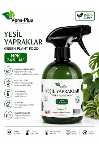 Doğal Parlaklık Ve Koruma Seti - Vera-neem Ve Vera-plus Bitki Bakım İkilisi 500 ML