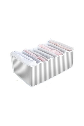 Periboia Akordiyon Çekmece Düzenleyici Organizer 8 Gözlü L Beden Çok Renkli