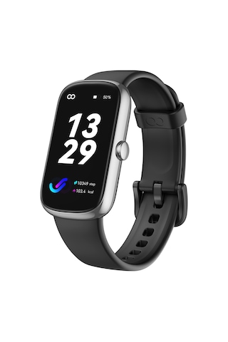 Geeroyoo Anyloop Alb1 Akıllı Saat, Ip68 Su Geçirmez, Kalp Atımı-kan Oksijeni-uyku İzleyici, 20+ Spor Modu, 1.47 İnç Hd Dokunmatik Ekran, Kadın Takvimi, Erkek-kadın Siyah