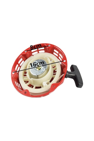 Su motoru jeneratör çapa Starter çekme çalıştırma kapağı metal tırnaklı 5.5-6.5 hp