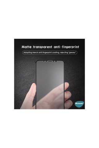 Apple Iphone 13 Pro Max Ile Uyumlu Seramik Matte Flexible Ekran Koruyucu Siyah
