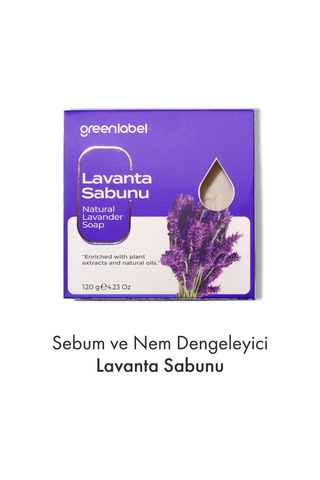 Greenlabel Doğal Lavanta Sabunu 120 G